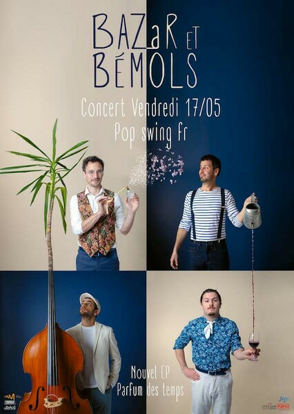 Bazar et Bémols, quartet de pop française