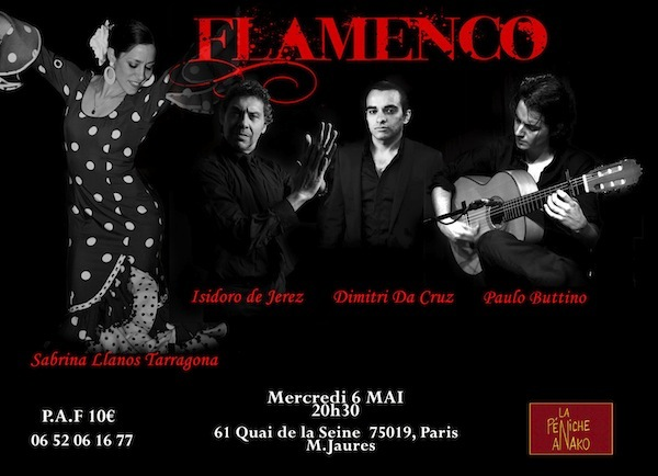 Spectacle de Flamenco : tablado