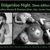DIDGERIDOO NIGHT 5 : KOSMOZ & AGUSTINA MOSCA