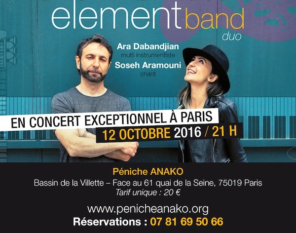 concert exceptionnel : Element Band