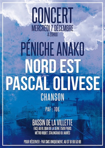 Co-plateau Chanson : Pascal Olivese et Nord Est