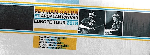 Peyman Salimi, avec Ardalan Payvar - Europe Tour 2019