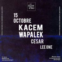 Concert Rap : Kacem Wapalek  précédé par Cesar & LeeOne