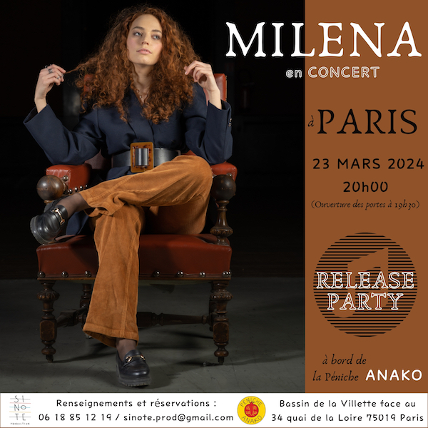Milena à Paris : Release Party