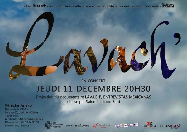 Projection et concert:  Lavach'