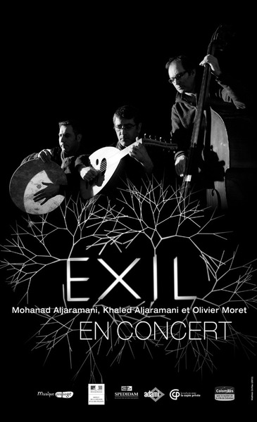 Exil avec Olivier Moret, Khaled Aljaramani, Mohanad Aljaramani